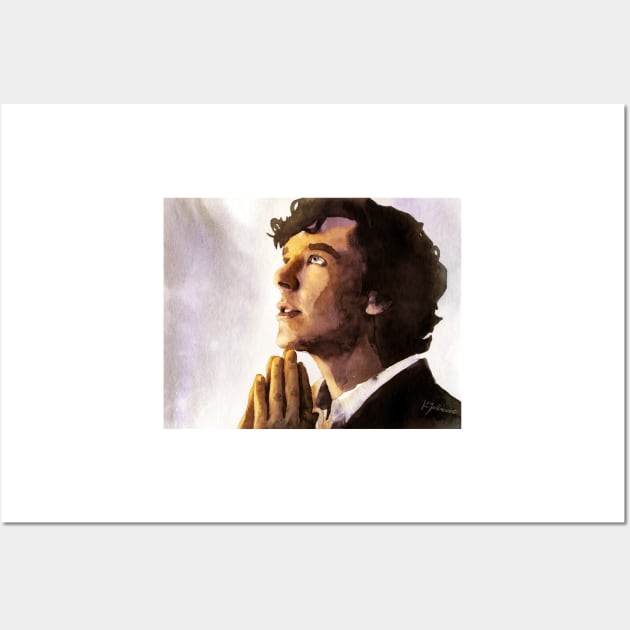 Sherlock 02 Wall Art by katjaskiewicz